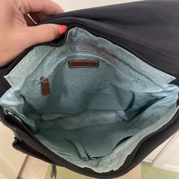 The Sak Ventura Convertible Backpack Distressed Black Leather Crossbody Handbag main image 6
